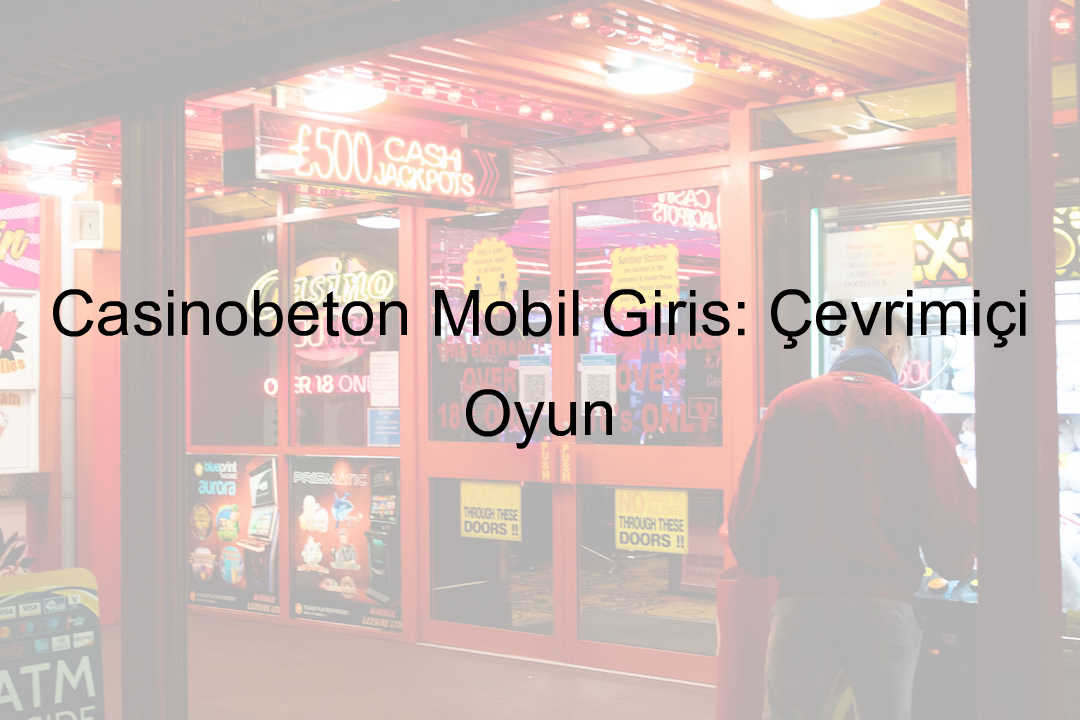 Casinobeton mobil giriş